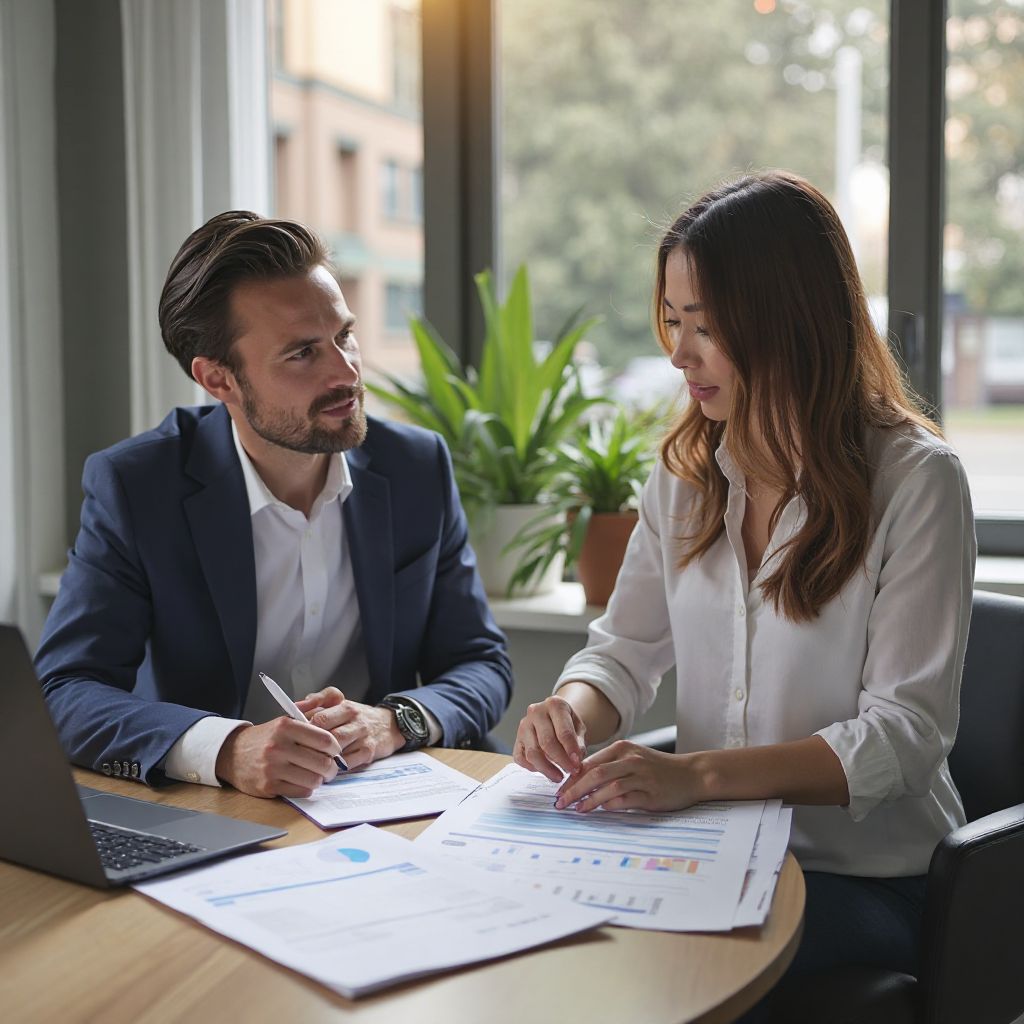 One-on-one financial consultation